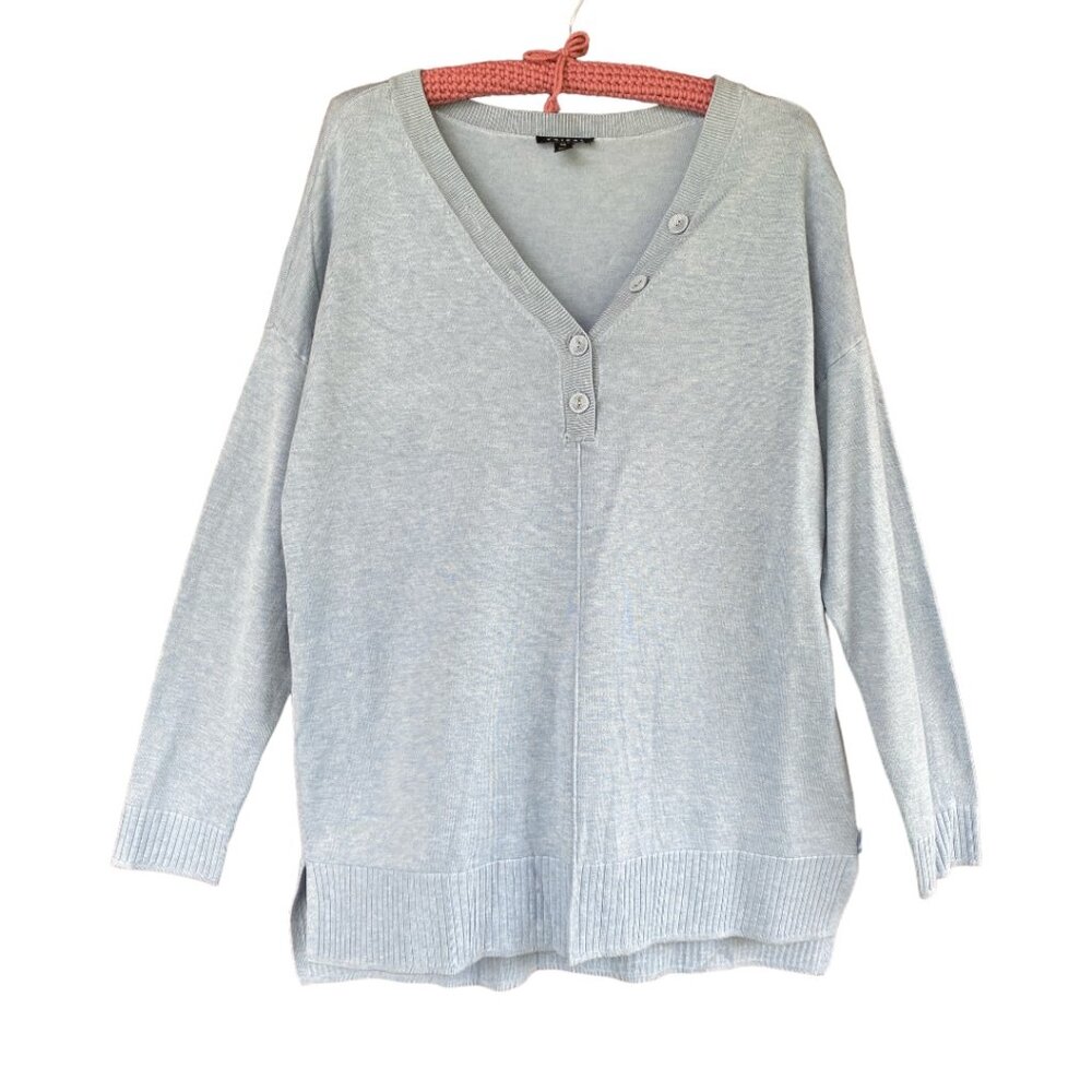 Tribal Henley Pullover Sweater NWT